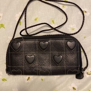 Brighton large wallet with detachable shoulder straps